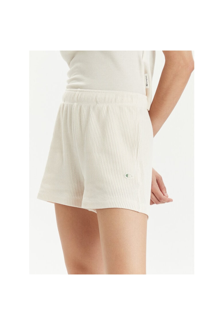 Дамски къси панталони - 303791445 - Памук/Полиестер - Бежов - Бежов Champion