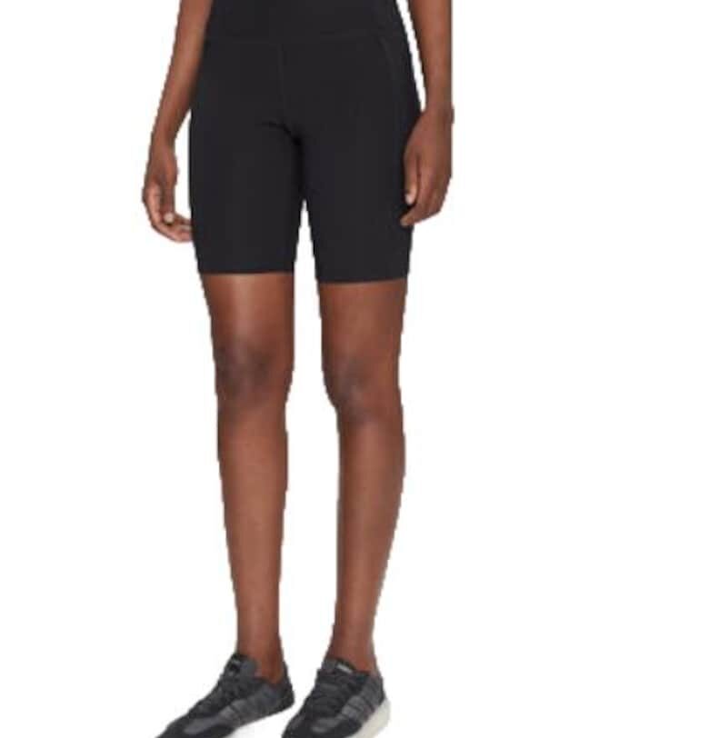 Дамски къси чорапогащи  полиестер/еластан - черни Girlfriend Collective