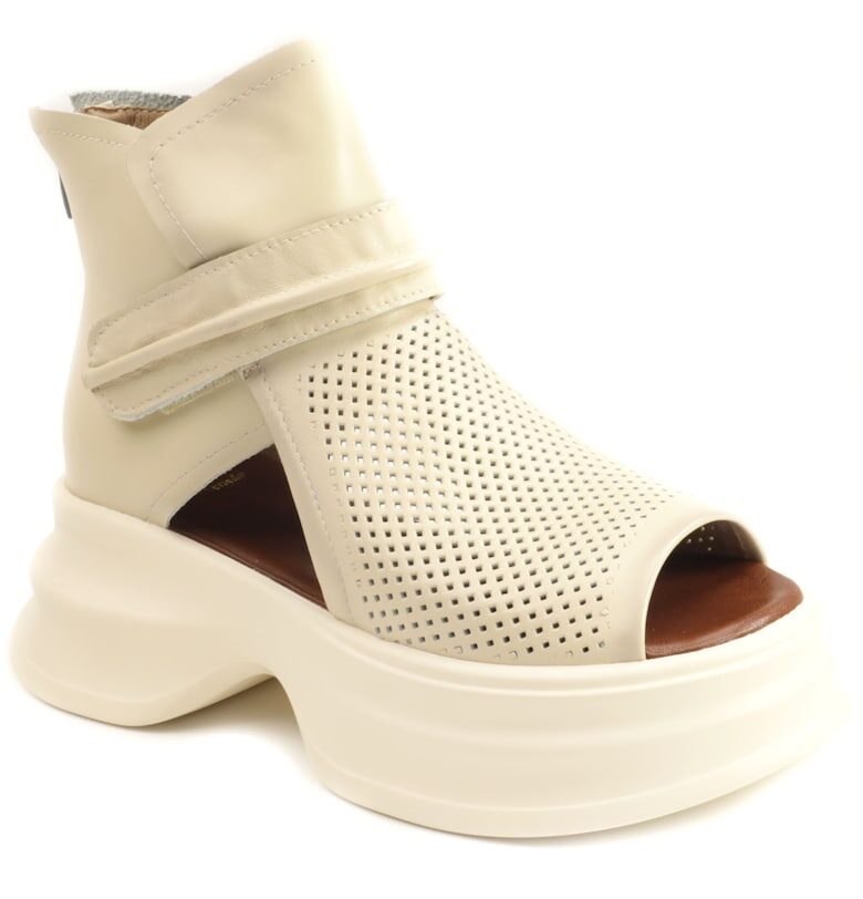 Дамски летни ботуши 5881 - Бежов FRANCO GERARDO