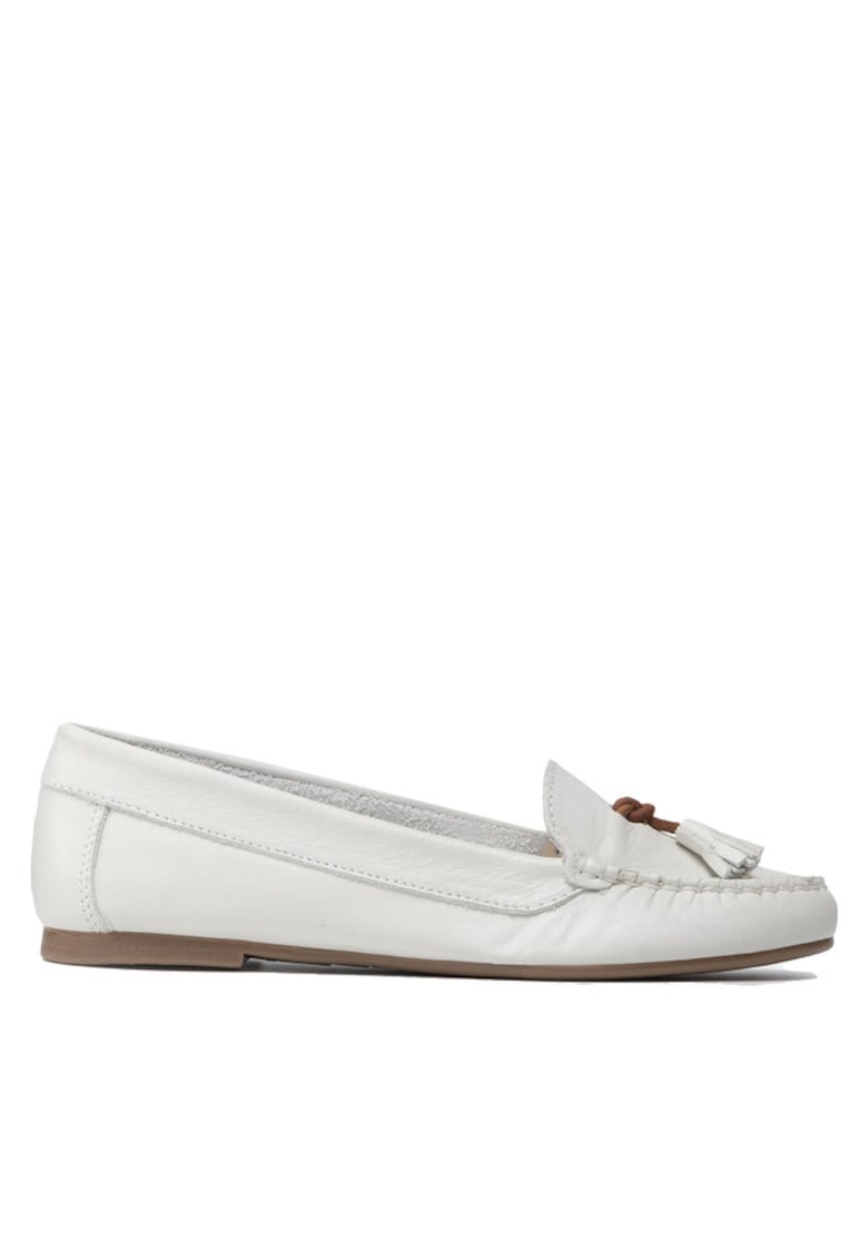 Дамски маратонки 300317099 - Естествена кожа - Бели Filipe