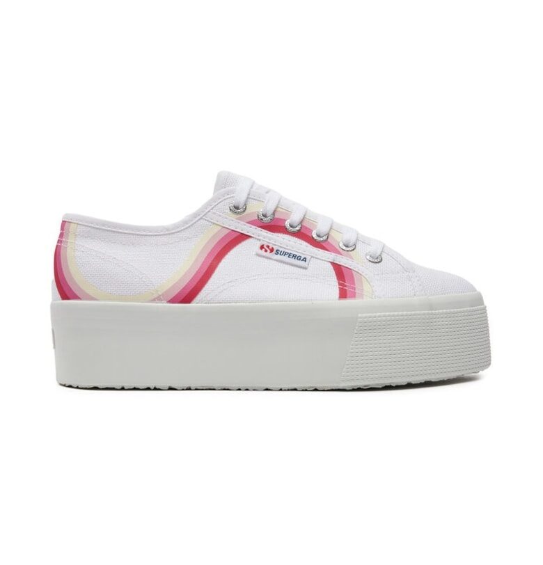Дамски маратонки -  303819 - Текстил - Розови Superga