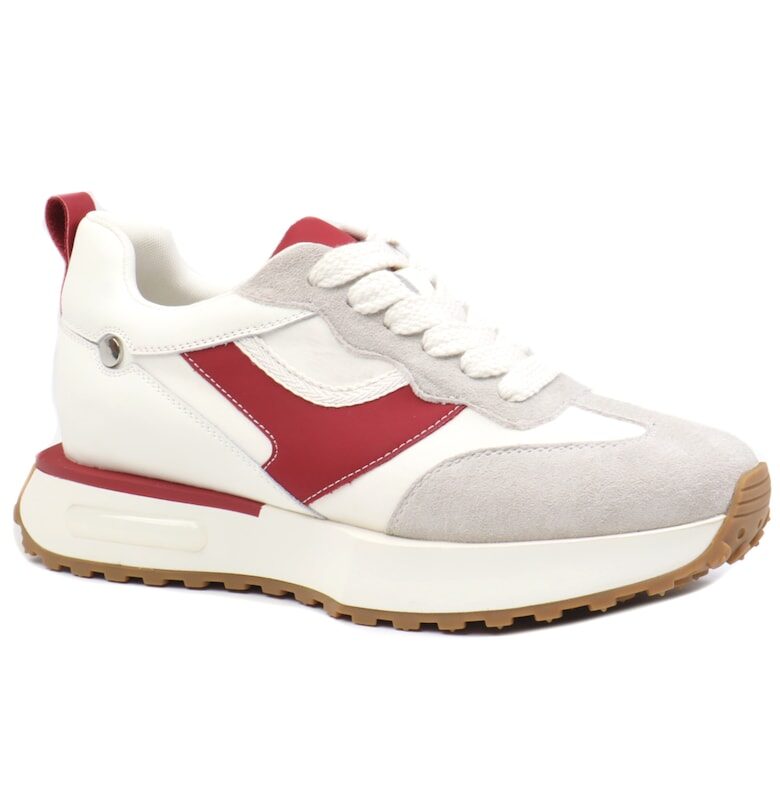 Дамски маратонки 6511 - Червен FRANCO GERARDO