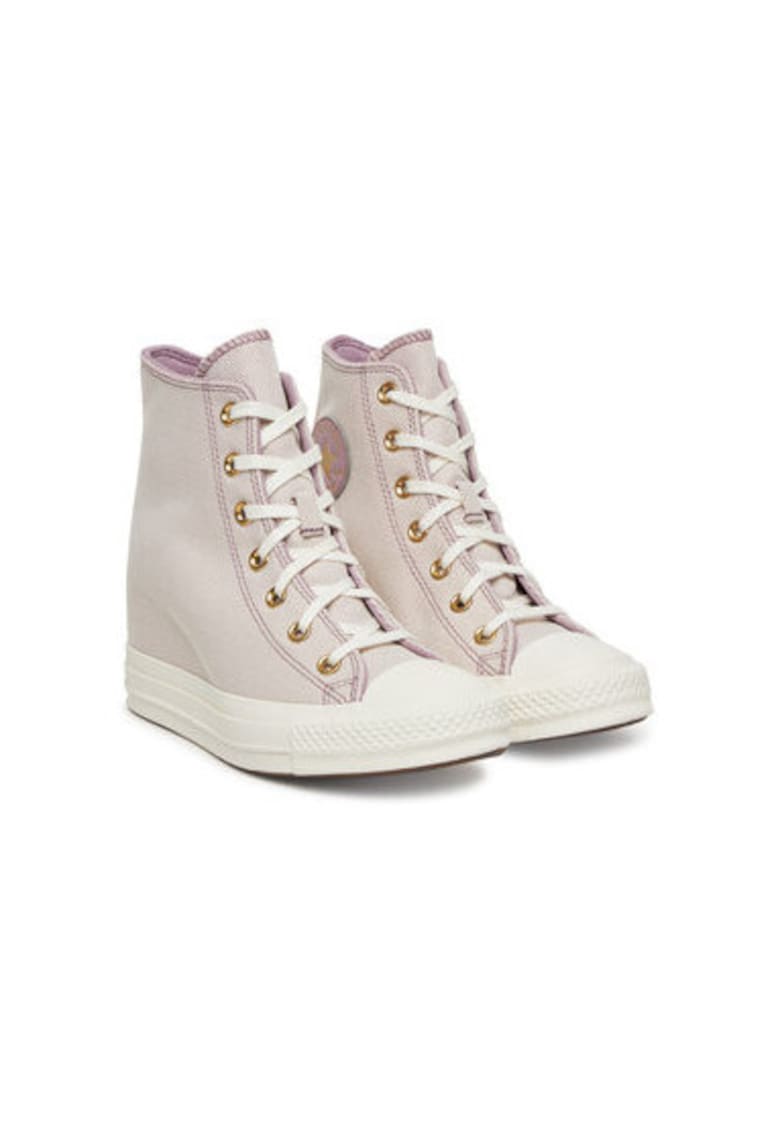 Дамски маратонки - A12763C - Текстил - Розово Converse