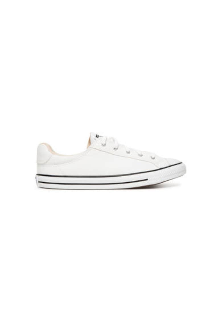 Дамски маратонки - A12951C - Текстил - Бял Converse