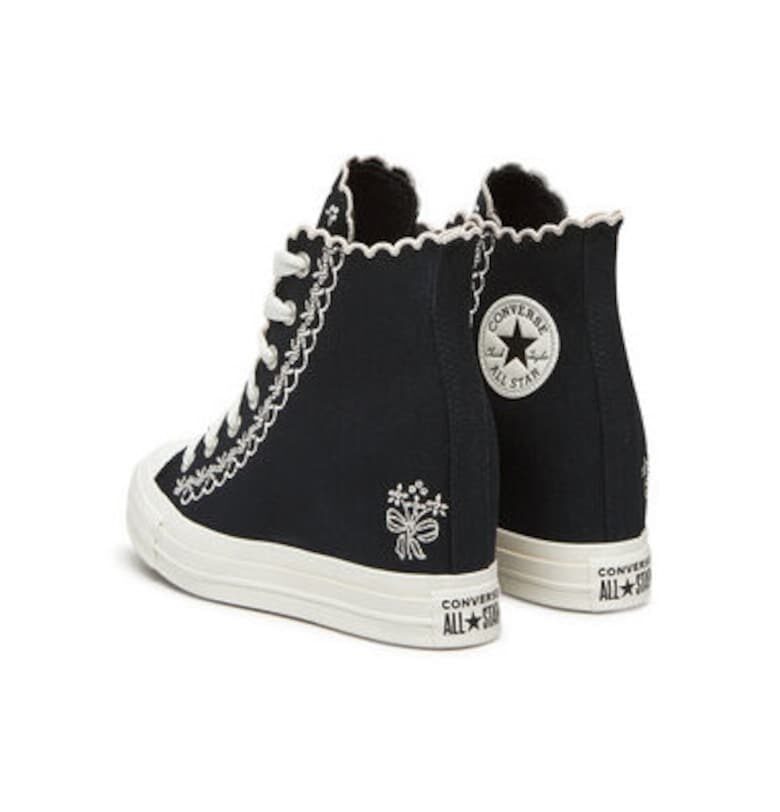 Дамски маратонки - A13546C -  Текстил - Черен Converse