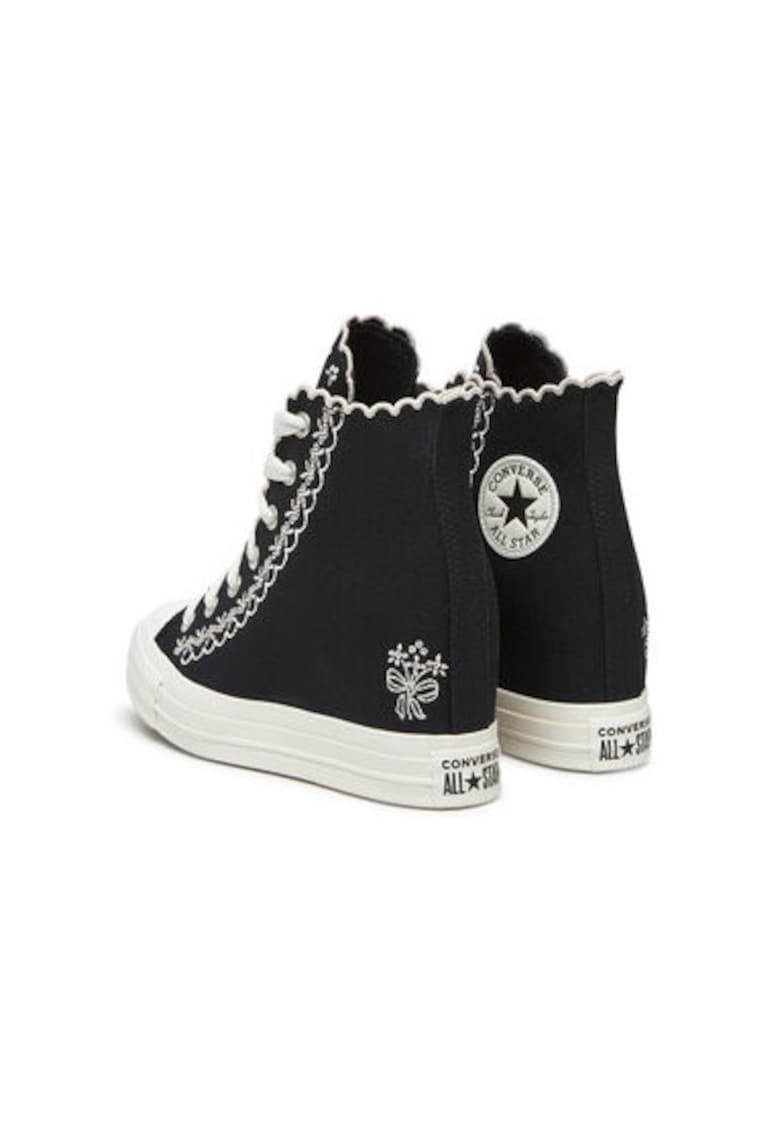 Дамски маратонки - A13546C - Текстил - Черен Converse