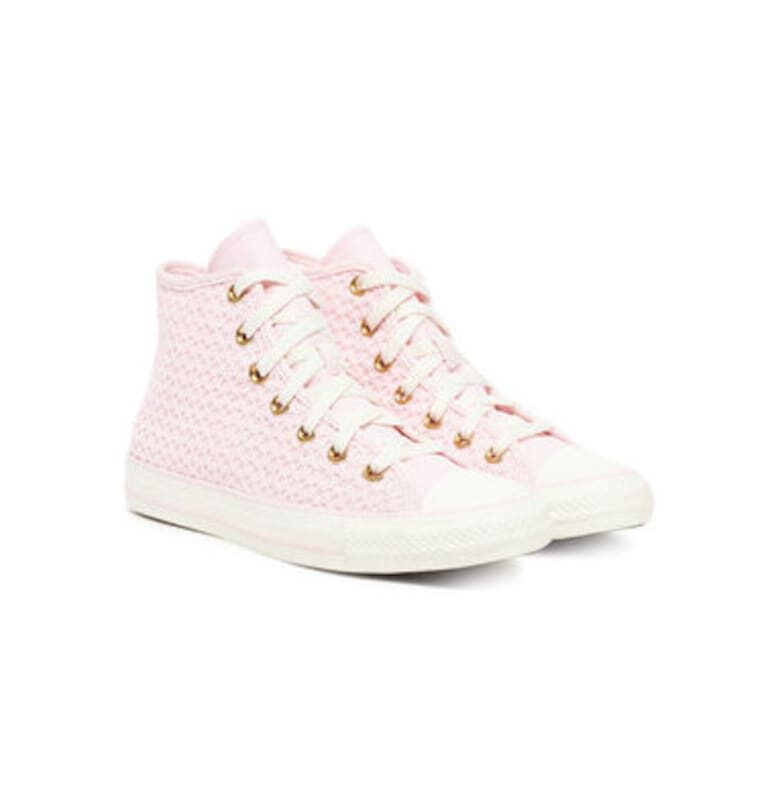 Дамски маратонки - A13643C -  Текстил - Розово Converse