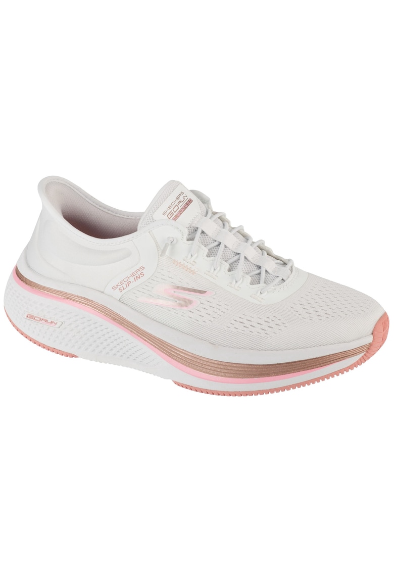 Дамски маратонки - Slip-Ins: Go Run Elevate 2.0 - Banyan 129006 - Бял Skechers