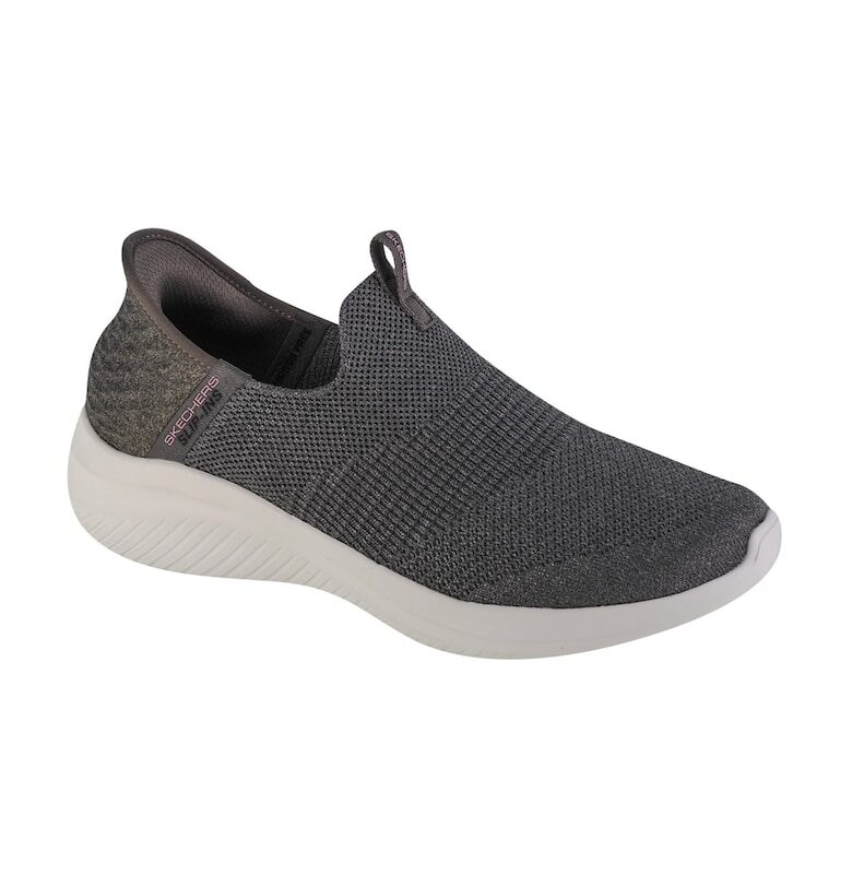 Дамски маратонки Slip Ins Ultra Flex 3.0 Smooth Step -  Лилав - Сив Skechers