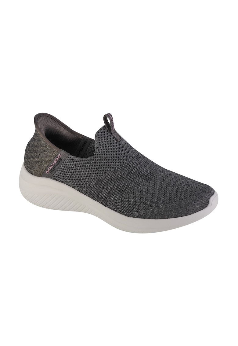 Дамски маратонки Slip Ins Ultra Flex 3.0 Smooth Step - Лилав - Сив Skechers