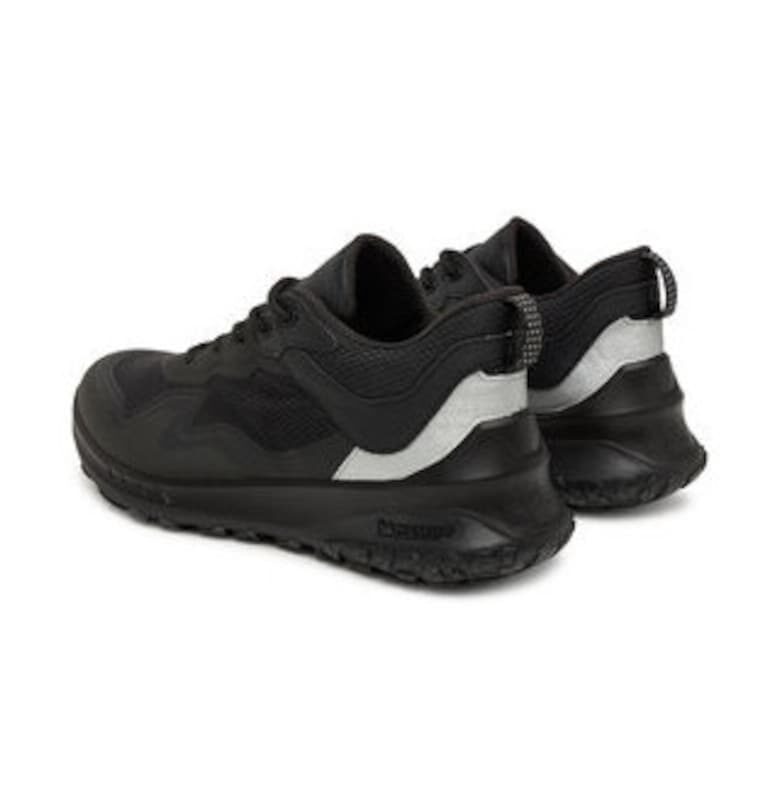 Дамски маратонки  текстил - черен/сребрист Ecco