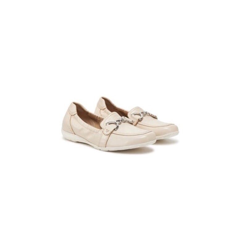 Дамски мокасини  304665523 - Естествена кожа - Бежов - Бежов Caprice