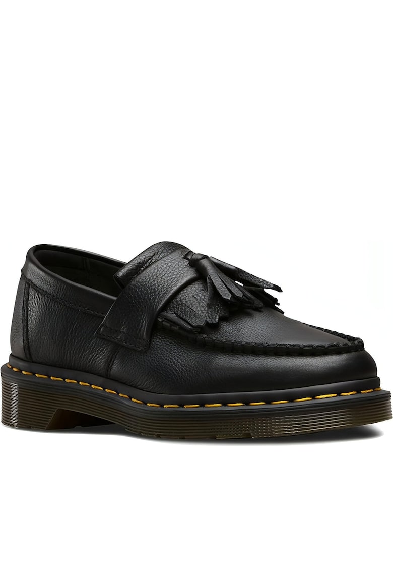 Дамски мокасини - Кожа/Текстил - Черен1 - Черен Dr Martens