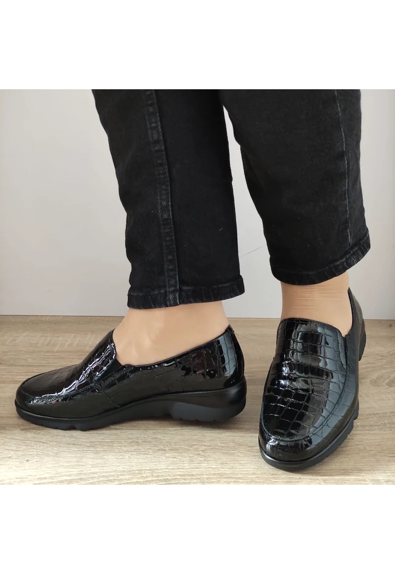 Дамски обувки 10003 Negri Croco - Черен Pitillos