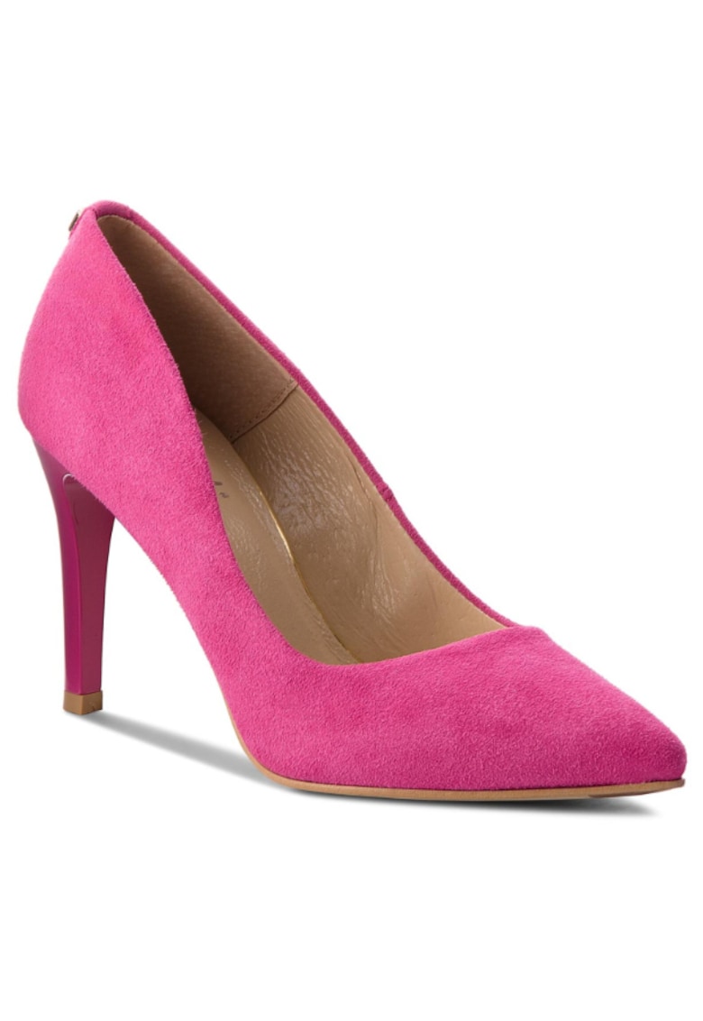 Дамски обувки - 200579078 - Розови - Естествена кожа/Велур - Розово RPolanski