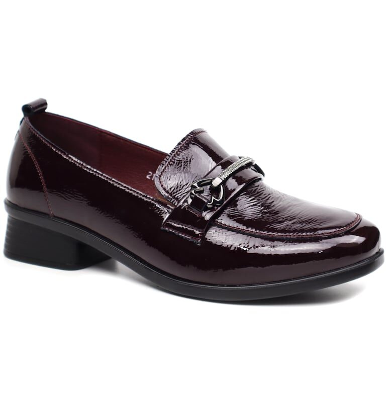 Дамски обувки 21735 бордо лак - FORMAZIONE