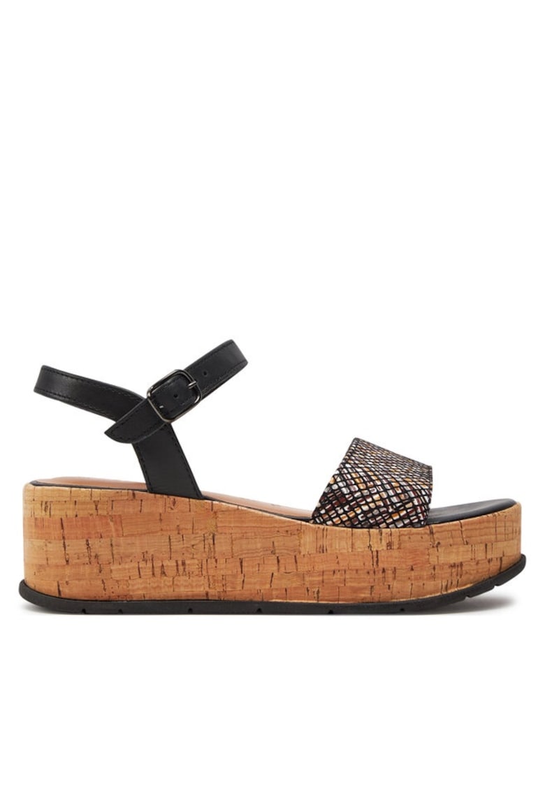 Дамски обувки 303725426 - Естествена кожа - Черен Tamaris