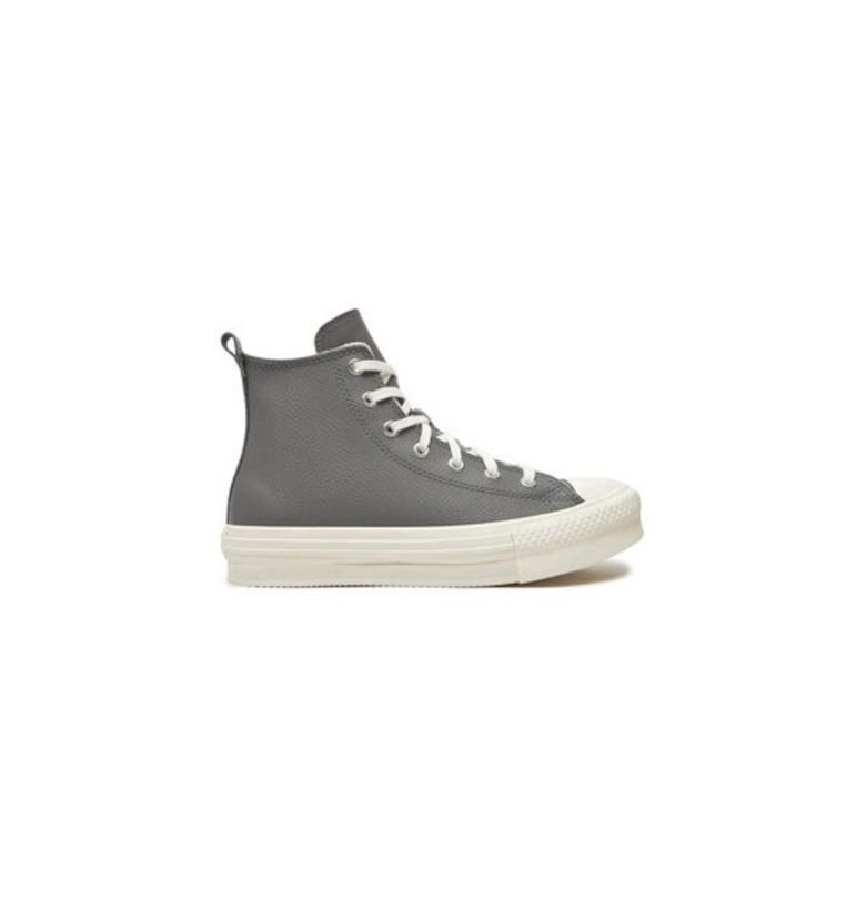Дамски обувки  304943133 - Естествена кожа - Сив - Сив Converse