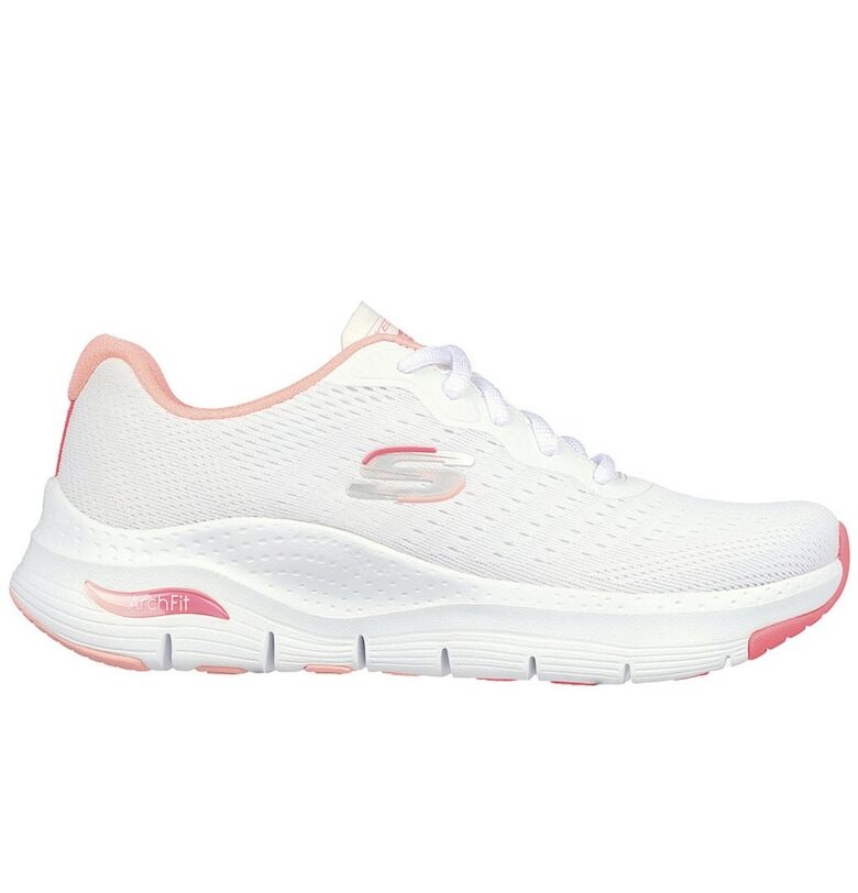 Дамски обувки  729223 - Текстил - Бели Skechers