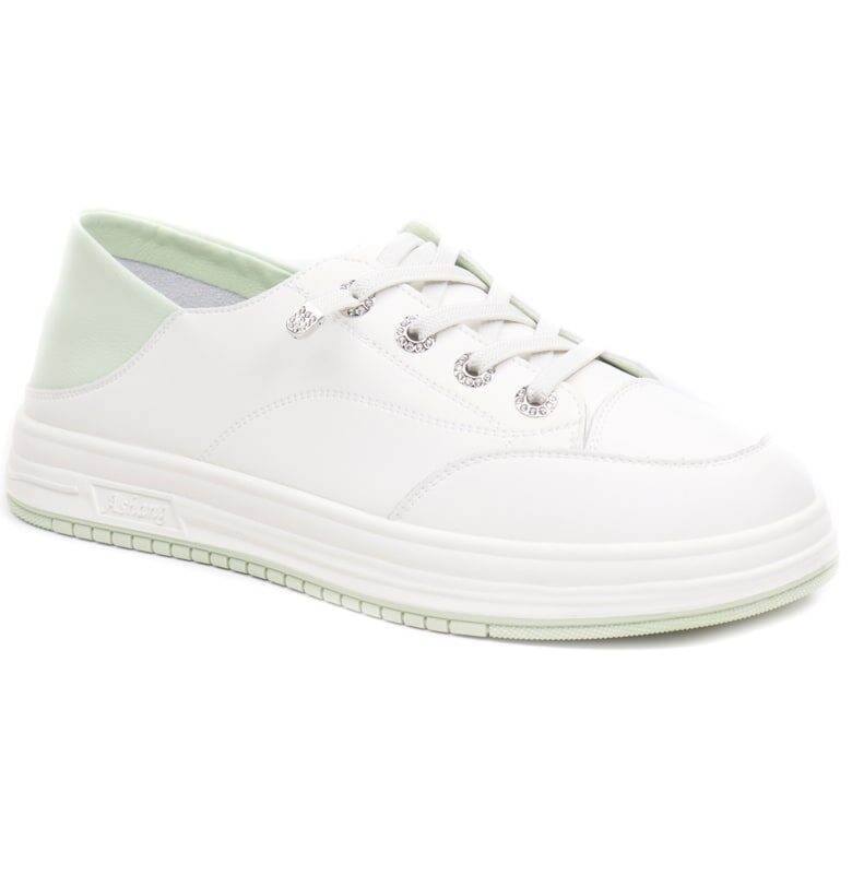 Дамски обувки 89198 8 лак -  Зелен FRANCO GERARDO