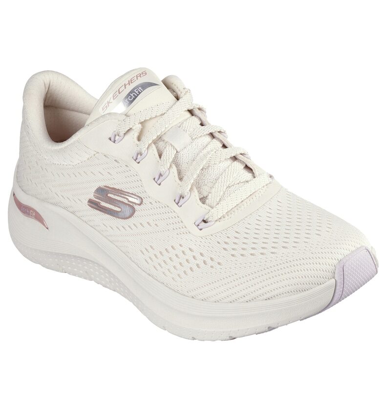 Дамски обувки ARCH FIT 2.0 BIG LEAGUE 150051 NATURAL/MULTICOLOR Skechers