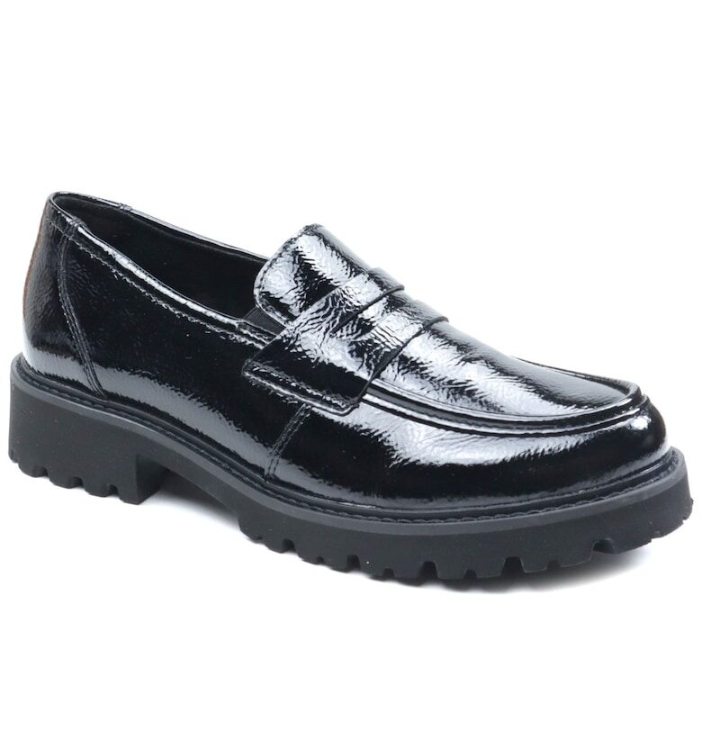 Дамски обувки D8602 00-черни - Черен Remonte