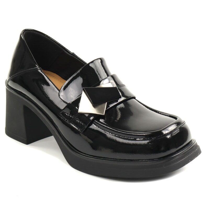 Дамски обувки M4M460013B 01 L - Черен PASS Collection