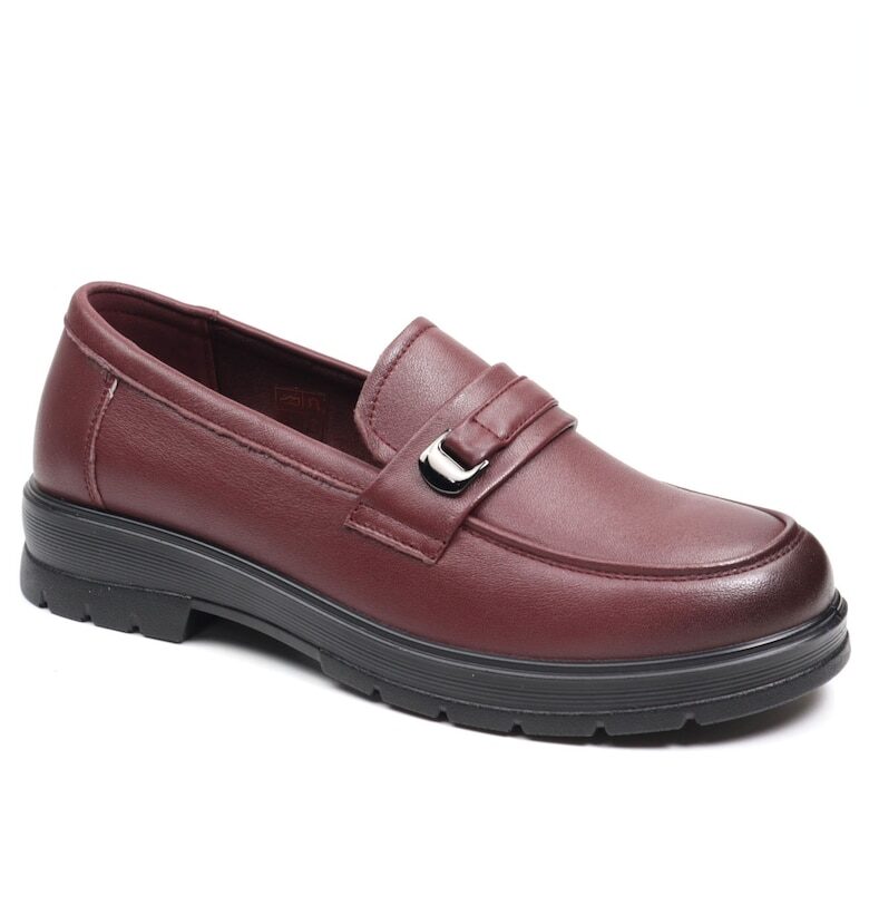 Дамски обувки N701-бордо - Червен FORMAZIONE