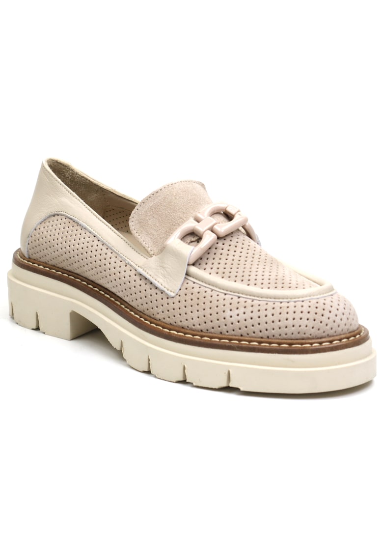 Дамски обувки Бежов ANNA VIOTTI