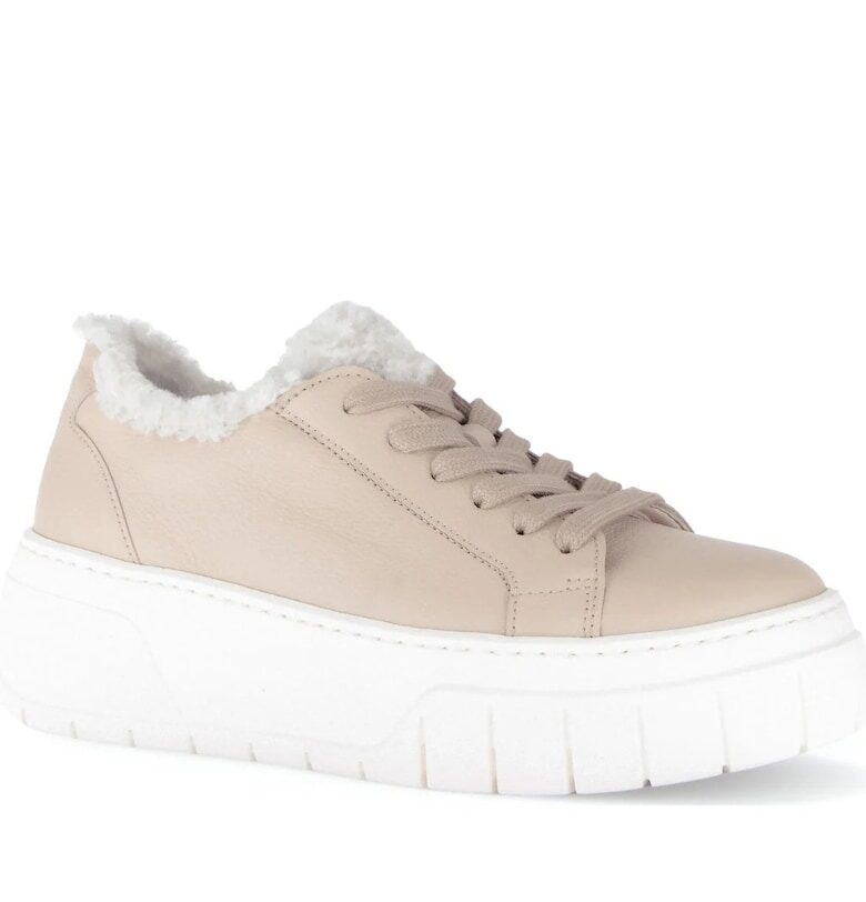 Дамски обувки за тенис 53.221.22 -  Естествена кожа - Бежови Gabor