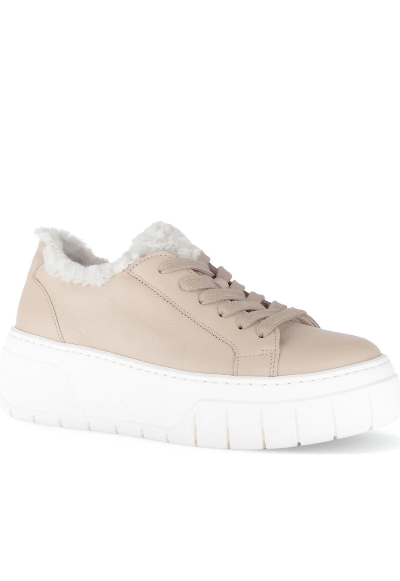 Дамски обувки за тенис 53.221.22 - Естествена кожа - Бежови Gabor