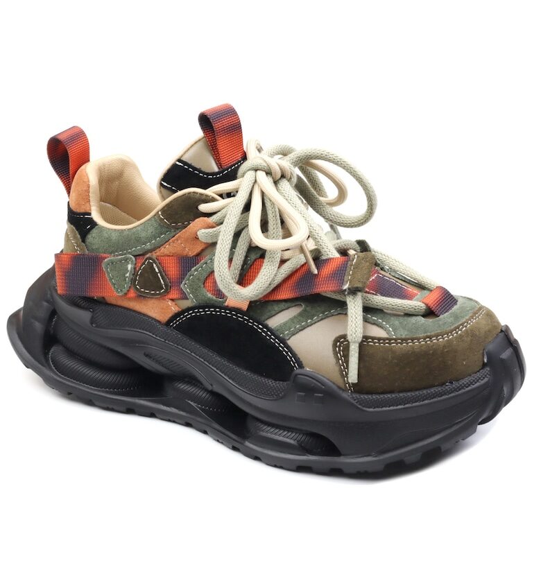 Дамски обувки от естествена кожа 3O36899 40 N - Зелен Gryxx