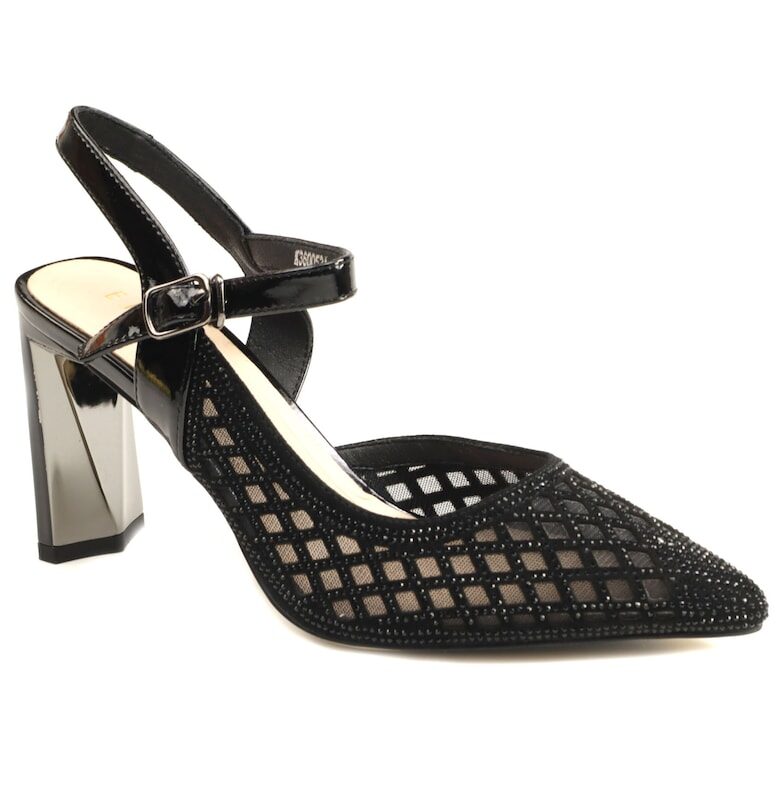 Дамски обувки с изрязани крачоли K3K360053A 01 Z - Черен Epica