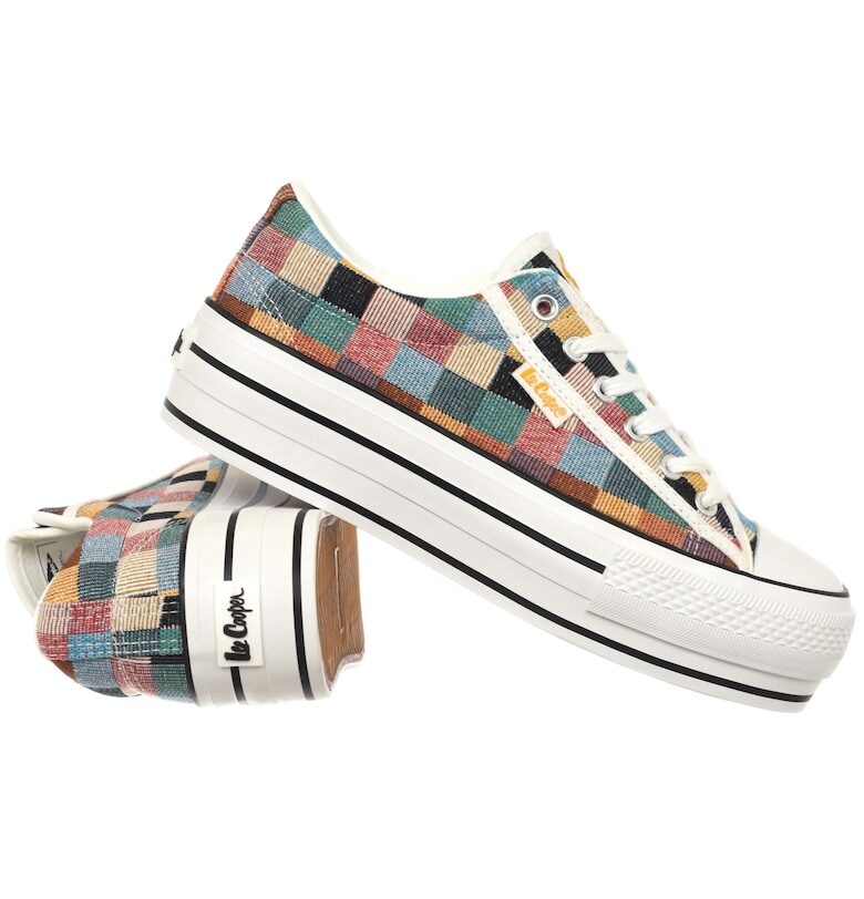 Дамски обувки  синтетика/текстил - с декоративен елемент - многоцветни Lee Cooper