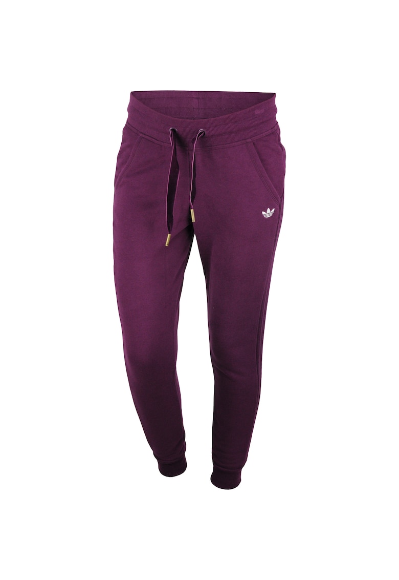 Дамски панталон Originals Slim TP Cuffed AB2432 - Червен - Лилав adidas