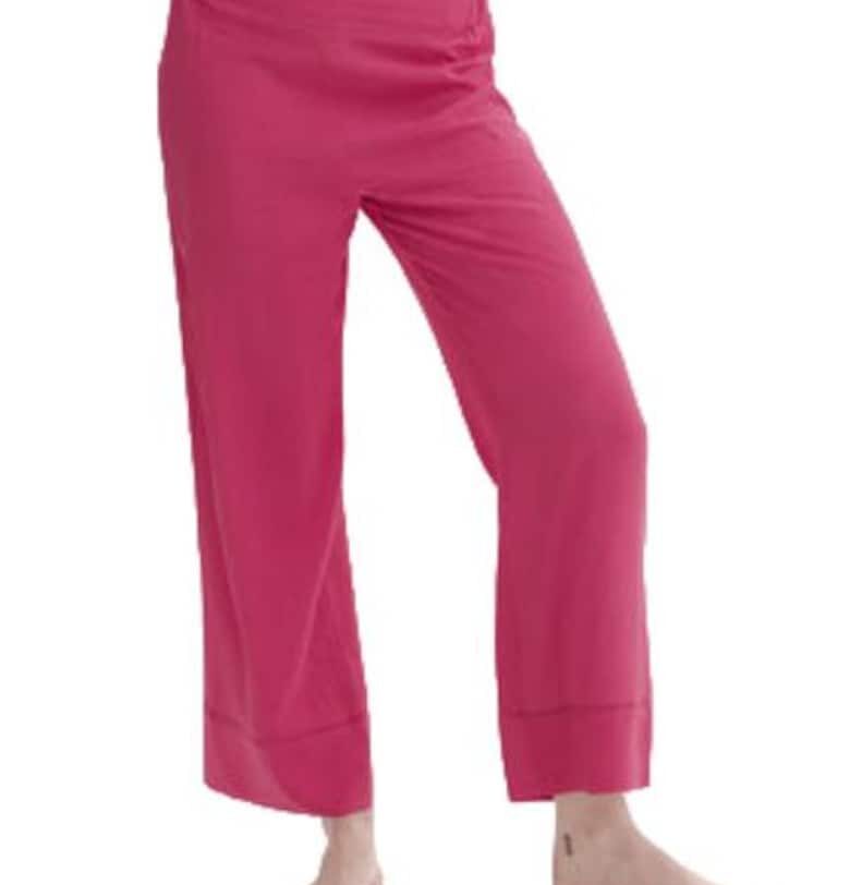 Дамски пижамен панталон -  18S660 SONGE - 97% вискоза - розов - Simone