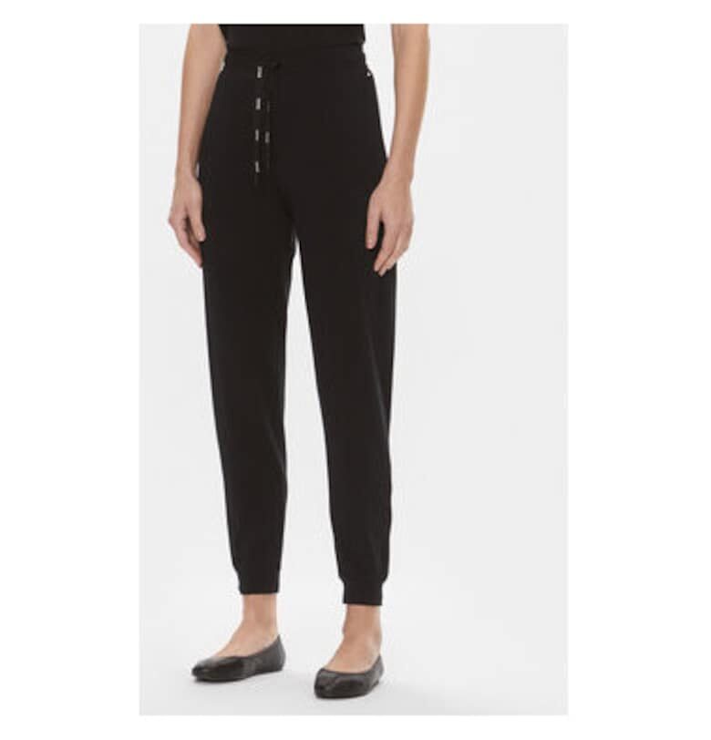 Дамски пижамен панталон -  303659707 - Памук - Черен BOSS