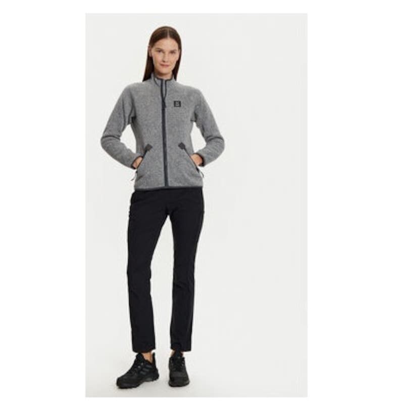 Дамски полар -  304445446 - Рециклиран полиестер - Сив - Сив Haglofs