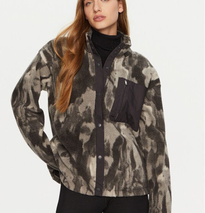 Дамски полар -  304697913 - Полиестер - Сив - Сив Champion