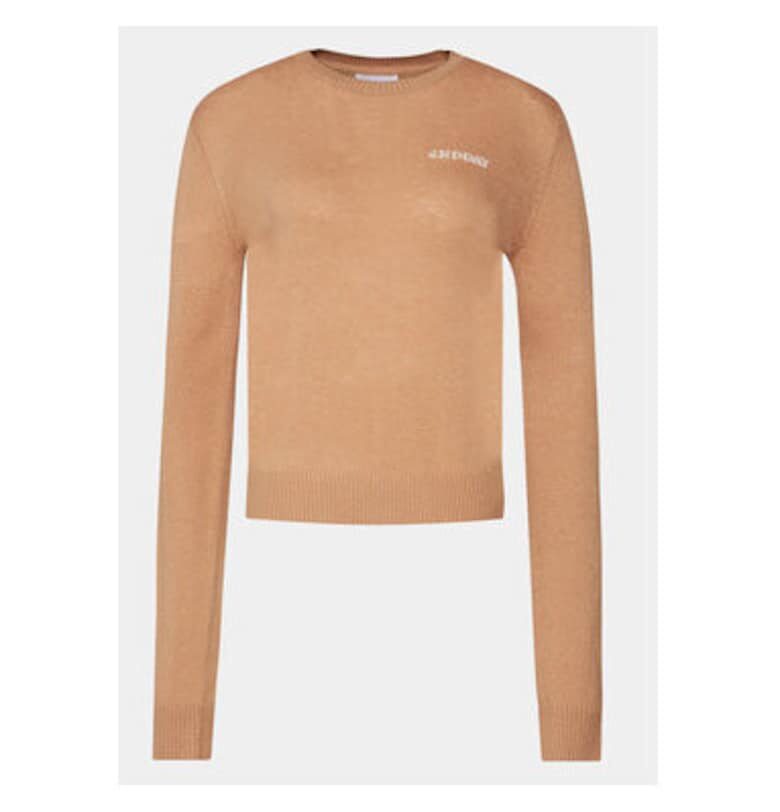 Дамски пуловер - 2-ри ден - 304005190 - Вискоза/Найлон - Бежов - Бежов 2ndday