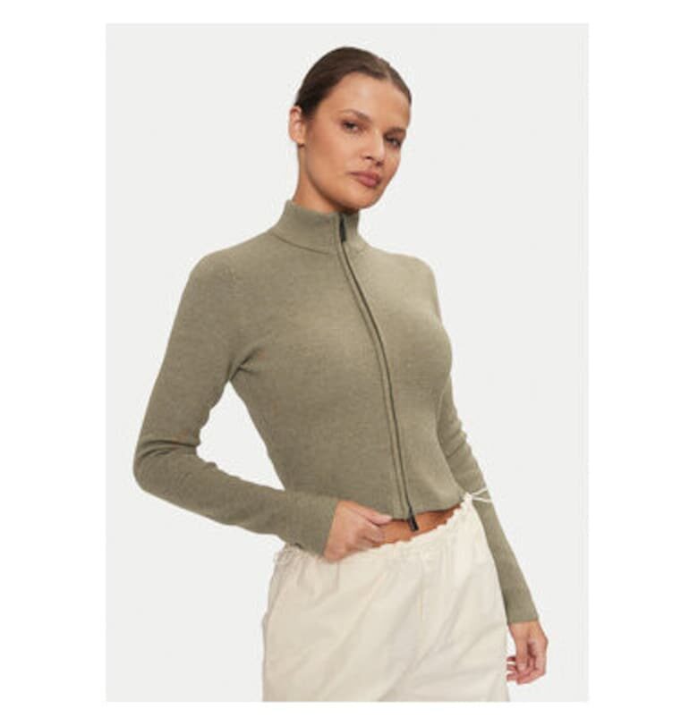 Дамски пуловер -  304439872 - Памук - Зелен - Зелен Dickies