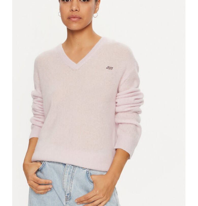 Дамски пуловер -  304759840 - Кашмир/Коприна - Розов - Розово Miss Sixty