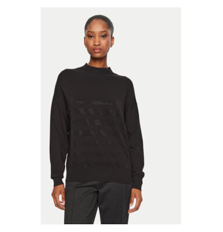 Дамски пуловер -  304794346 - Вискоза/Найлон - Черен - Черен Lola casademunt