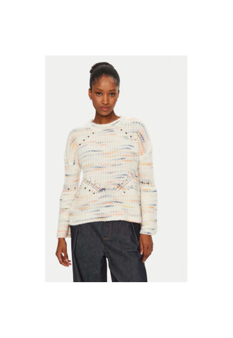 Дамски пуловер - 304891366 - Вълна/Полиамид - Бежов - Бежов Munthe