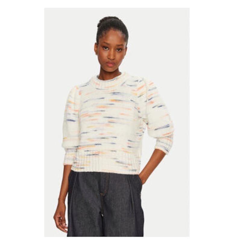 Дамски пуловер -  304891373 - Вълна/Полиамид - Бежов - Бежов Munthe