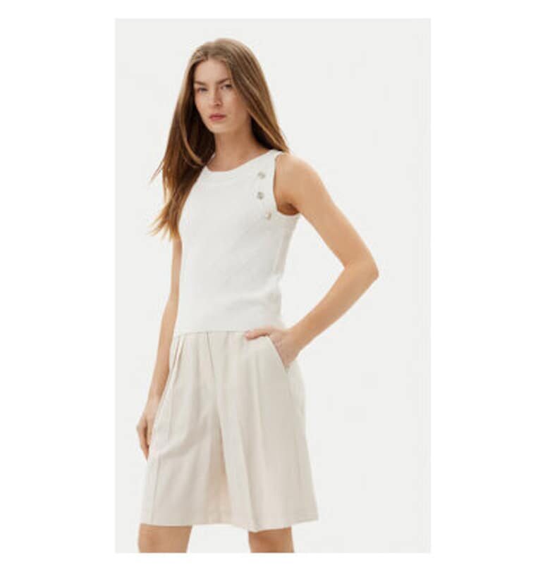 Дамски пуловер  ACMA001879 - Вискоза/Найлон - Екрю - Екрю ARTIGLI