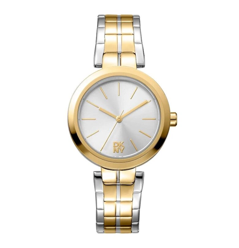 Дамски ръчен часовник  DK1L045M0065 32мм стомана - кварцов механизъм - водоустойчив 5 ATM DKNY