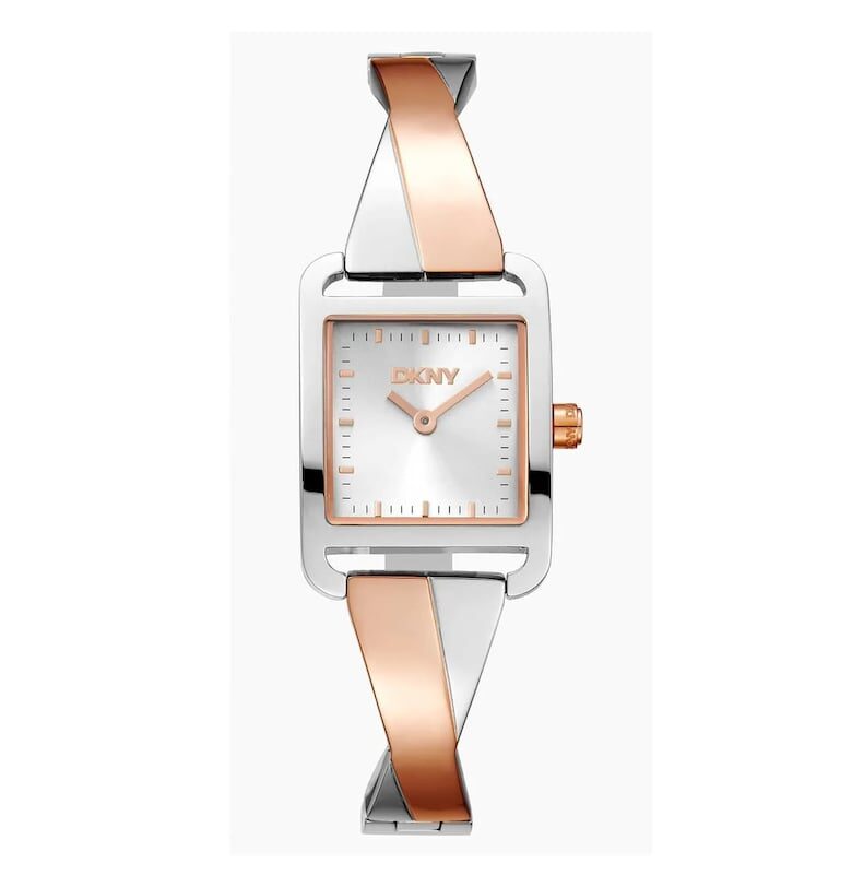 Дамски ръчен часовник  модел DK1L005M0115 - 20-30 мм - стоманена каишка - Silver DKNY