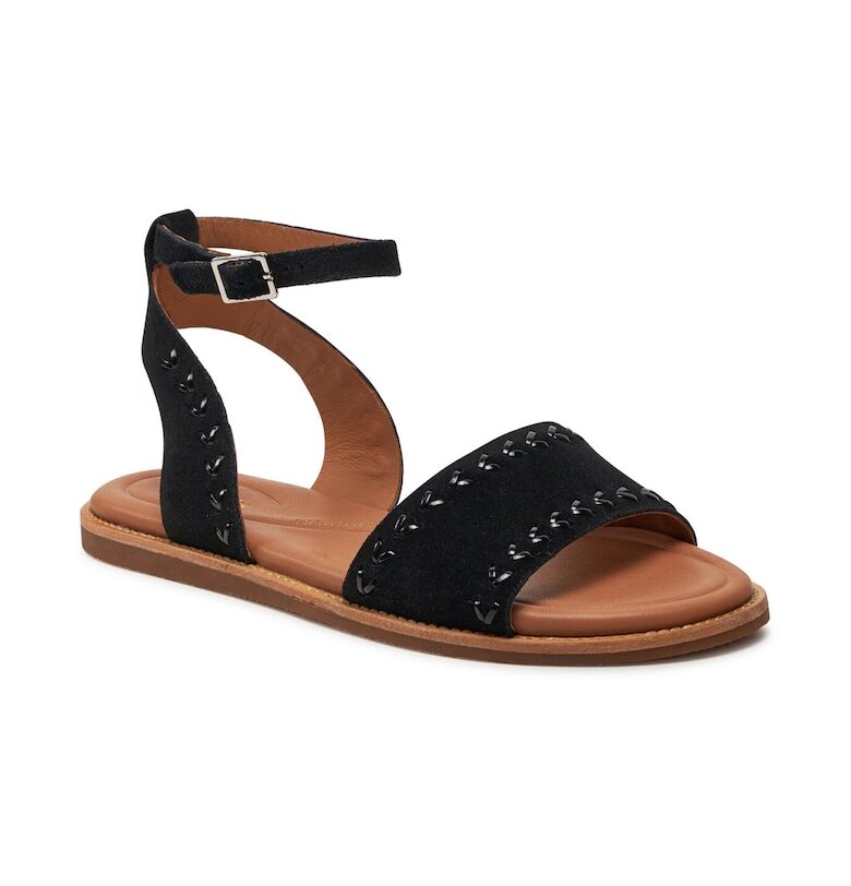 Дамски сандали -  00610 - Черни - Естествена кожа Clarks