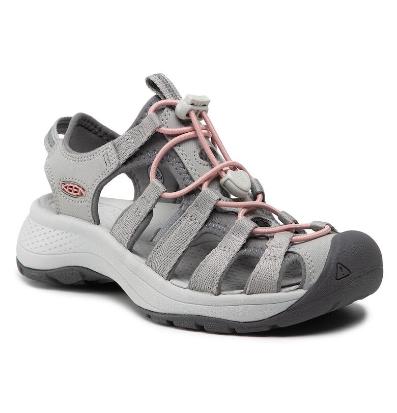 Дамски сандали - 1023589 -  Текстил - Сив Keen